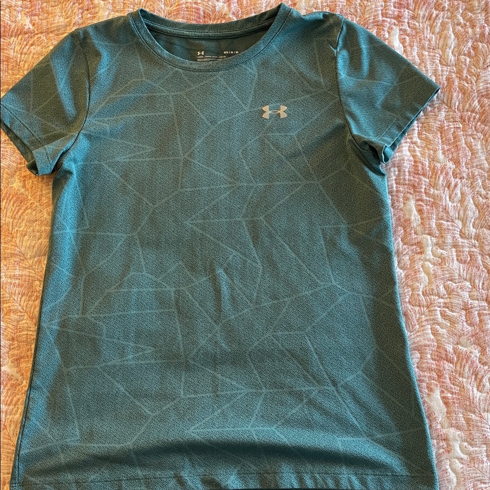 Under Armour Blue Patterned Tee